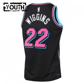 Dres Miami Heat Andrew Wiggins Nike 2025-26 City Edition Crno Swingman - Dječji